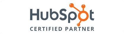 HubSpot Certified Partner badge.
