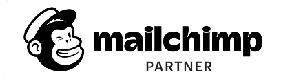 Mailchimp Partner certification badge.