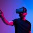 Futuristic digital wizard figure representing advertising and immersive experiences in the metaverse